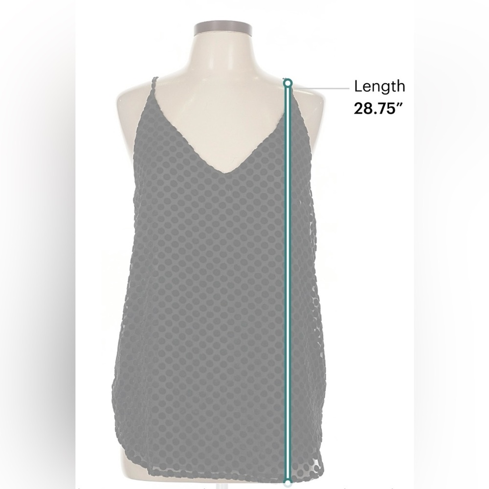 LOFT Black Sleeveless Top - Picture 4 of 5